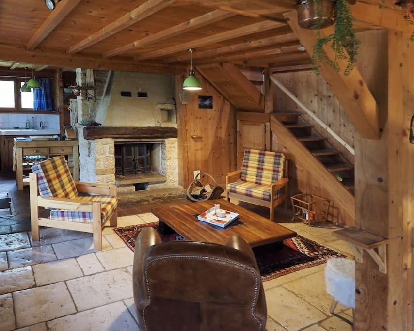Le Doubs Chalet - Chalet Garnache - Labellise "Peche" Oye-et-Pallet Exterior photo